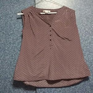 Sleeveless Kenar top